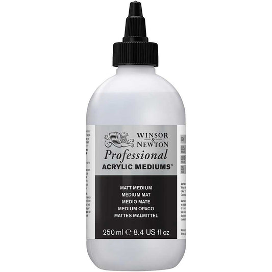 Winsor & Newton Professional Acrylic Matt Medium 250ml (Mat Medyum)