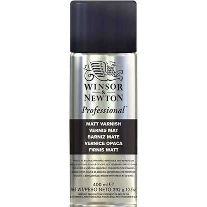 Winsor & Newton Matt Varnish 400ml Sprey (Mat Vernik)
