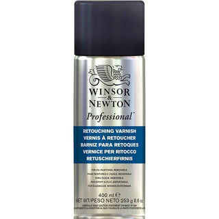 Winsor & Newton Retouching Varnish 400ml Sprey (Rötuş Verniği)
