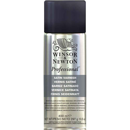 Winsor & Newton Satin Varnish 400ml Sprey (Saten Vernik)