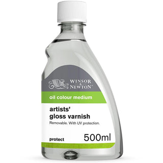 Winsor & Newton Artists' Gloss Varnish 500ml (Parlak Vernik)