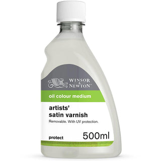 Winsor & Newton Artists' Satin Varnish 500ml (Saten Vernik)
