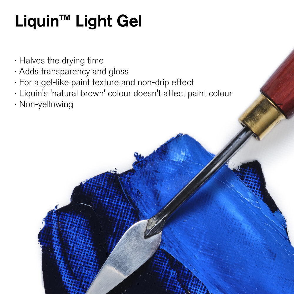 Winsor & Newton Liquin Light Gel Medium 500ml (Jel Medyum)