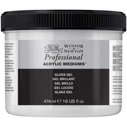 Winsor & Newton Professional Acrylic Gloss Gel 474ml (Parlak Jel)