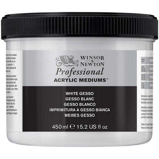 Winsor & Newton Professional Acrylic White Gesso 450ml (Beyaz Gesso)