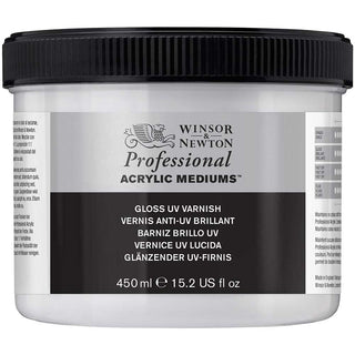 Winsor & Newton Professional Acrylic Gloss UV Varnish 450ml (Parlak UV Vernik)