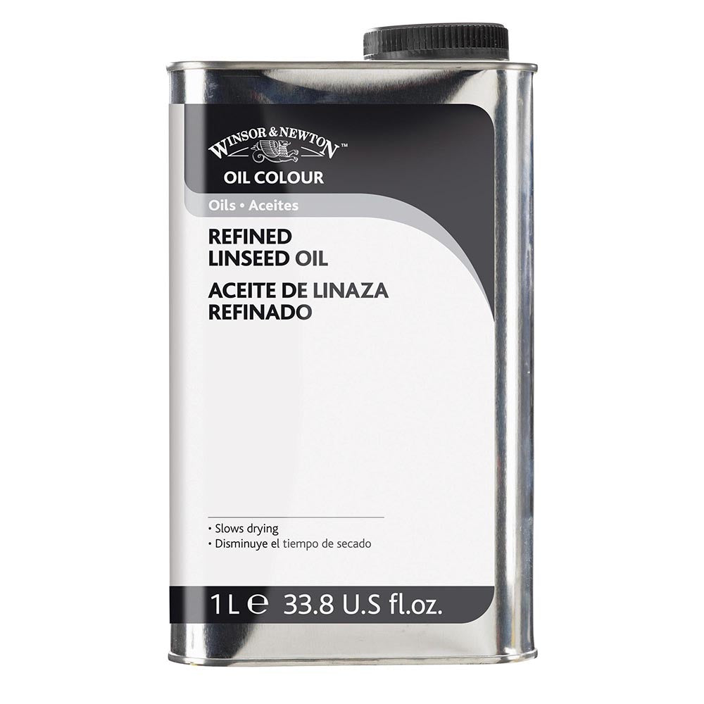 Winsor & Newton Refined Linseed Oil 1lt (Arıtılmış Keten Yağı)