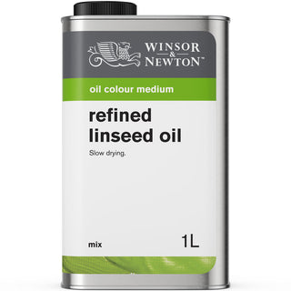 Winsor & Newton Refined Linseed Oil 1lt (Arıtılmış Keten Yağı)