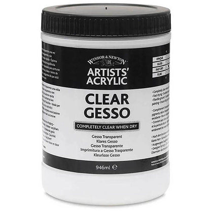 Winsor & Newton Professional Acrylic Clear Gesso 946ml (Şeffaf Gesso)