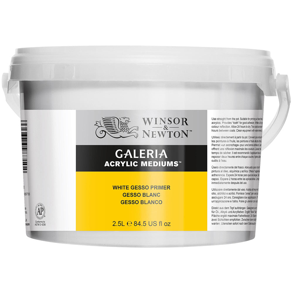 Winsor & Newton Galeria Gesso Primer 2.5L (Gesso Astar)