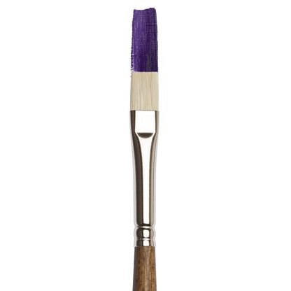 Winsor & Newton Artists' Sentetik Sert Kıl Uzun Saplı Kısa Yassı Fırça No:10