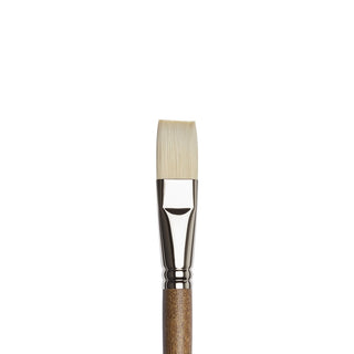 Winsor & Newton Artists' Sentetik Sert Kıl Uzun Saplı Yassı Fırça No:12
