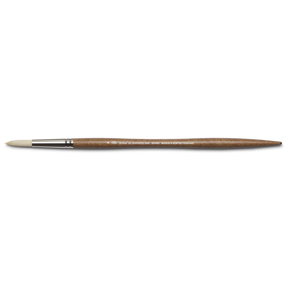 Winsor & Newton Artists' Sentetik Sert Kıl Uzun Saplı Yuvarlak Fırça No:8
