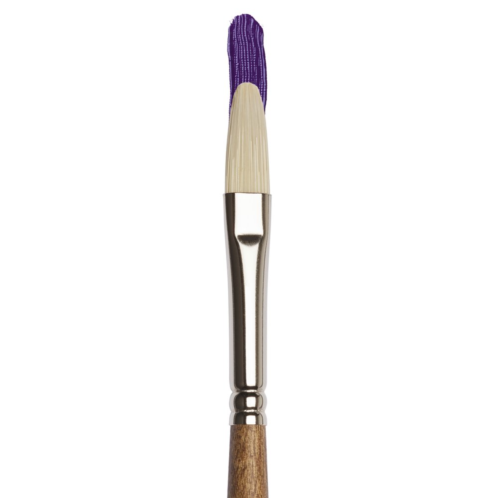 Winsor & Newton Artists' Sentetik Sert Kıl Uzun Saplı Kedi Dili Fırça No:1