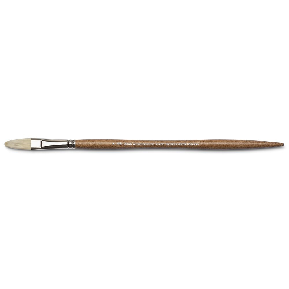 Winsor & Newton Artists' Sentetik Sert Kıl Uzun Saplı Kedi Dili Fırça No:8
