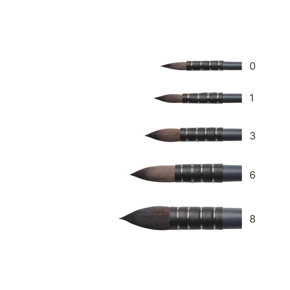 Winsor & Newton Profesyonel Sulu Boya Sentetik Sincap Kılı Fırça N:3