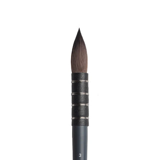 Winsor & Newton Profesyonel Sulu Boya Sentetik Sincap Kılı Fırça N:3
