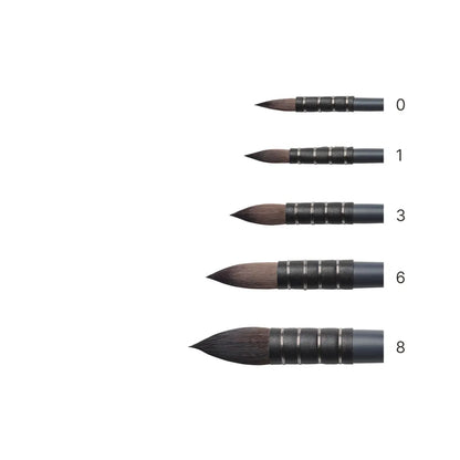 Winsor & Newton Profesyonel Sulu Boya Sentetik Sincap Kılı Fırça N:8