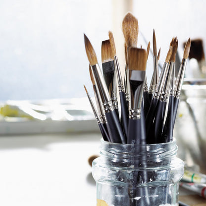 Winsor & Newton Professional Kolinsky Kısa Saplı Samur Sivri Uçlu Fırça N:3