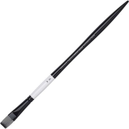 Winsor & Newton Professional Akrilik Uzun Saplı Sentetik Kısa Yassı Fırça N:16