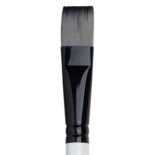 Winsor & Newton Professional Akrilik Uzun Saplı Sentetik Kısa Yassı Fırça N:20