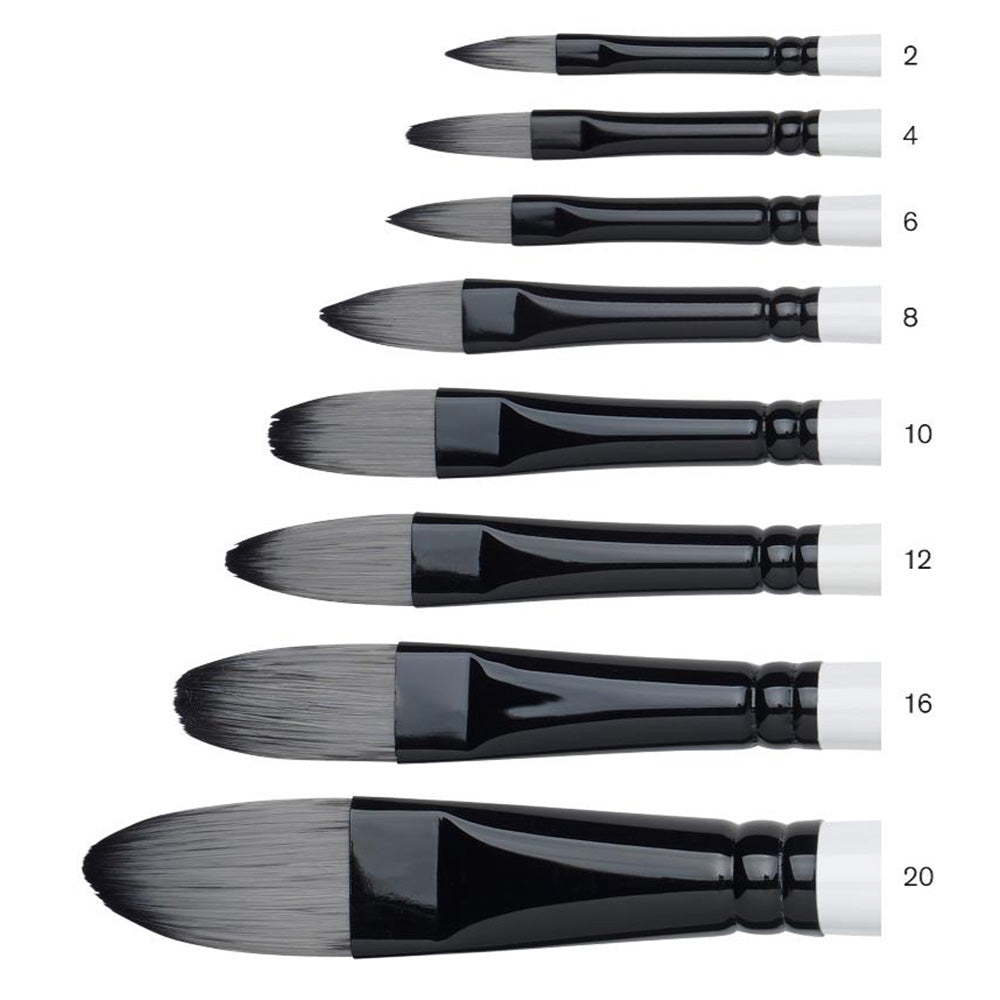 Winsor & Newton Professional Akrilik Uzun Saplı Sentetik Kedidili Fırça N:8