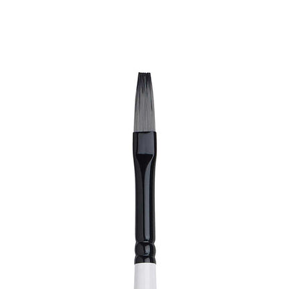 Winsor & Newton Professional Akrilik Uzun Saplı Sentetik Yassı Fırça N:6