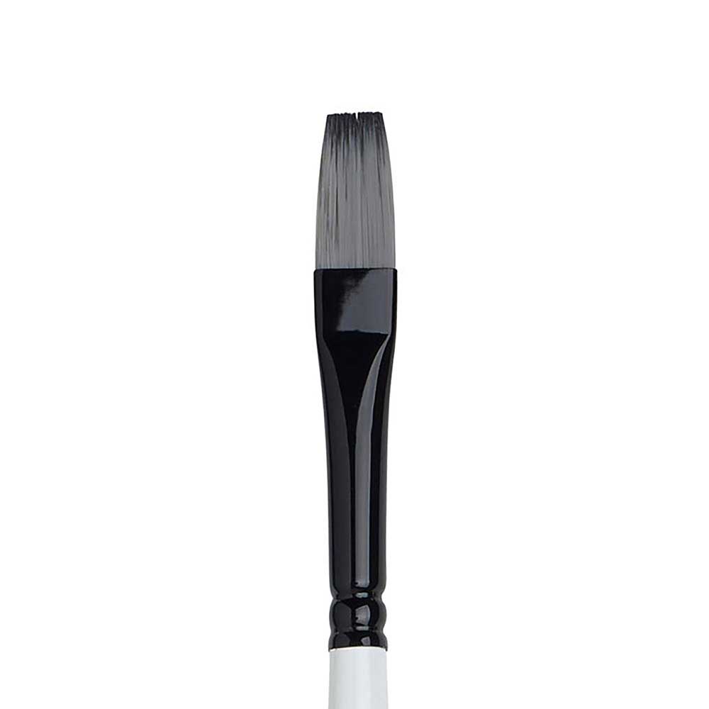 Winsor & Newton Professional Akrilik Uzun Saplı Sentetik Yassı Fırça N:8