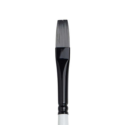 Winsor & Newton Professional Akrilik Uzun Saplı Sentetik Yassı Fırça N:8