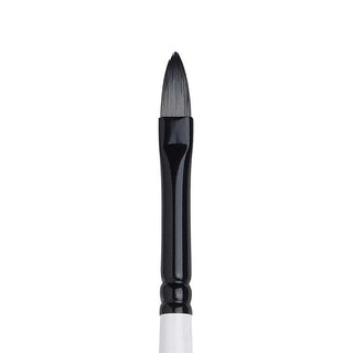 Winsor & Newton Professional Akrilik Uzun Saplı Sentetik Kısa Kedi Dili Fırça N:6