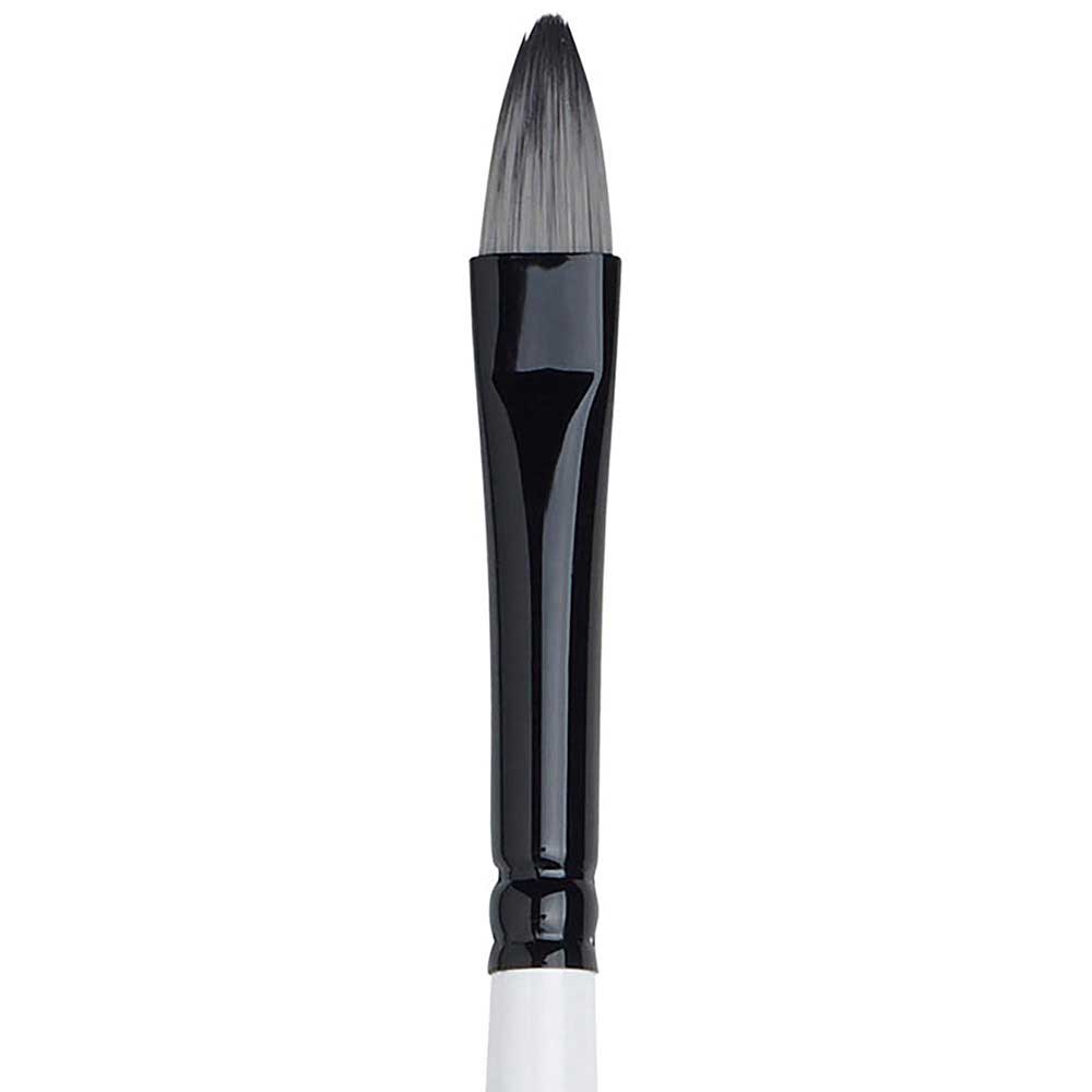 Winsor & Newton Professional Akrilik Uzun Saplı Sentetik Kısa Kedi Dili Fırça N:8
