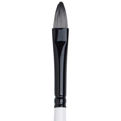 Winsor & Newton Professional Akrilik Uzun Saplı Sentetik Kısa Kedi Dili Fırça N:8