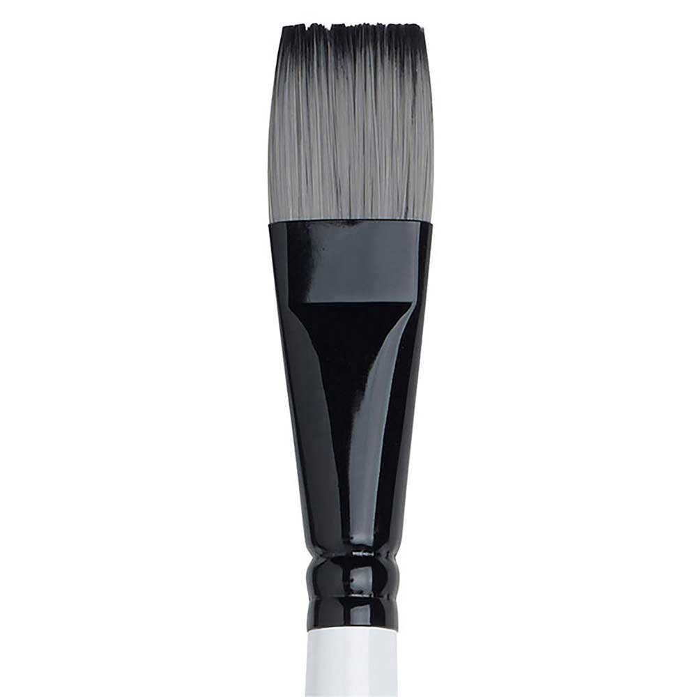 Winsor & Newton Professional Akrilik Uzun Sap Sentetik One-Stroke Fırçası N:3/4