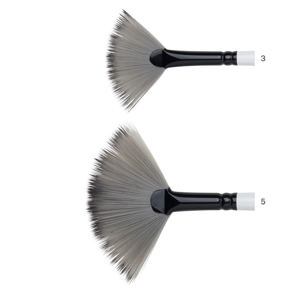Winsor & Newton Professional Akrilik Uzun Saplı Sentetik Yelpaze Fırça N:5