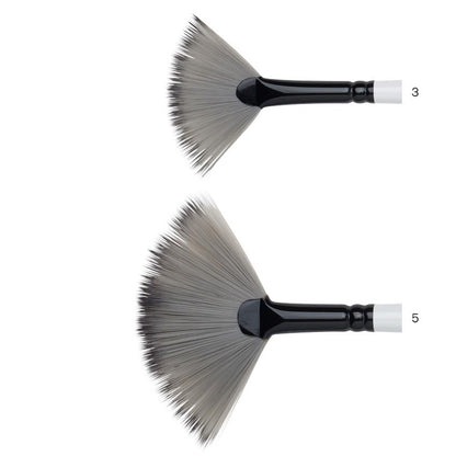 Winsor & Newton Professional Akrilik Uzun Saplı Sentetik Yelpaze Fırça N:5
