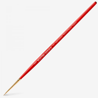 Winsor & Newton Sceptre Gold II Seri 101 Kısa Saplı Yuvarlak Fırça N:0000