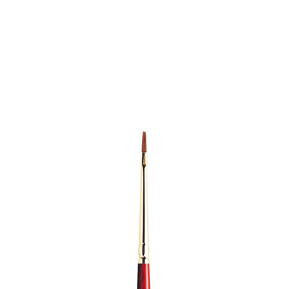 Winsor & Newton Sceptre Gold II Seri 505 Uzun Saplı Kısa Yassı Fırça N:0
