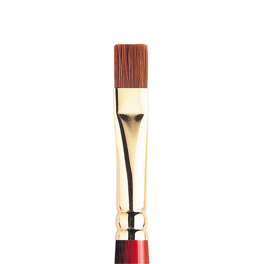 Winsor & Newton Sceptre Gold II Seri 505 Uzun Saplı Kısa Yassı Fırça N:10