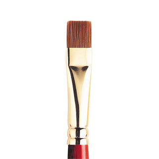 Winsor & Newton Sceptre Gold II Seri 505 Uzun Saplı Kısa Yassı Fırça N:12