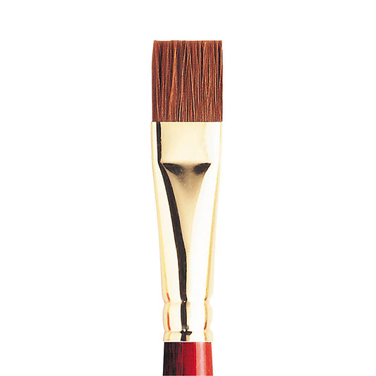 Winsor & Newton Sceptre Gold II Seri 505 Uzun Saplı Kısa Yassı Fırça N:14
