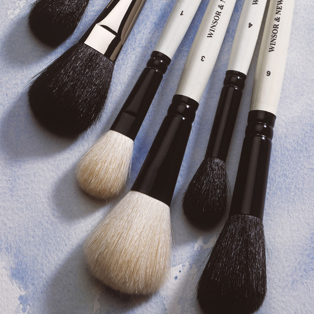 Winsor & Newton Mop Seri 340 Keçi Kılı Ponpon Fırça N:5