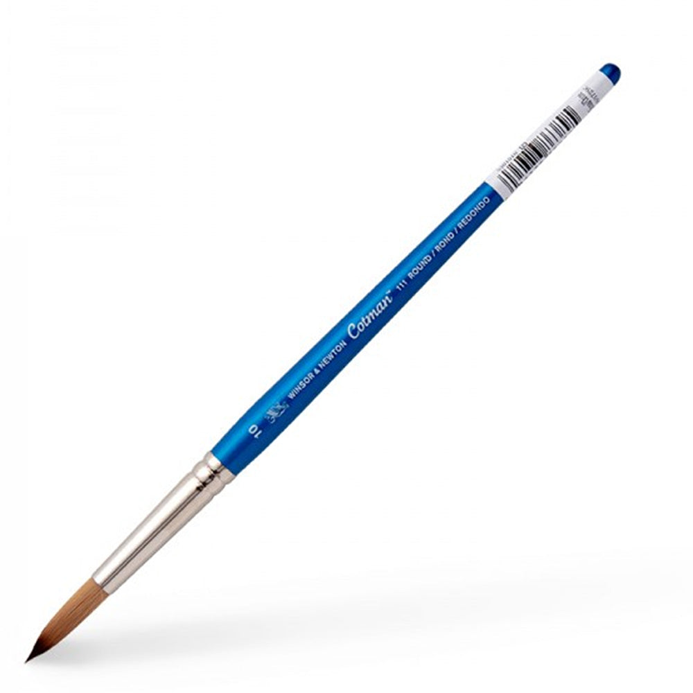 Winsor & Newton Cotman Seri 111 Kısa Saplı Sentetik Yuvarlak Fırça N:10