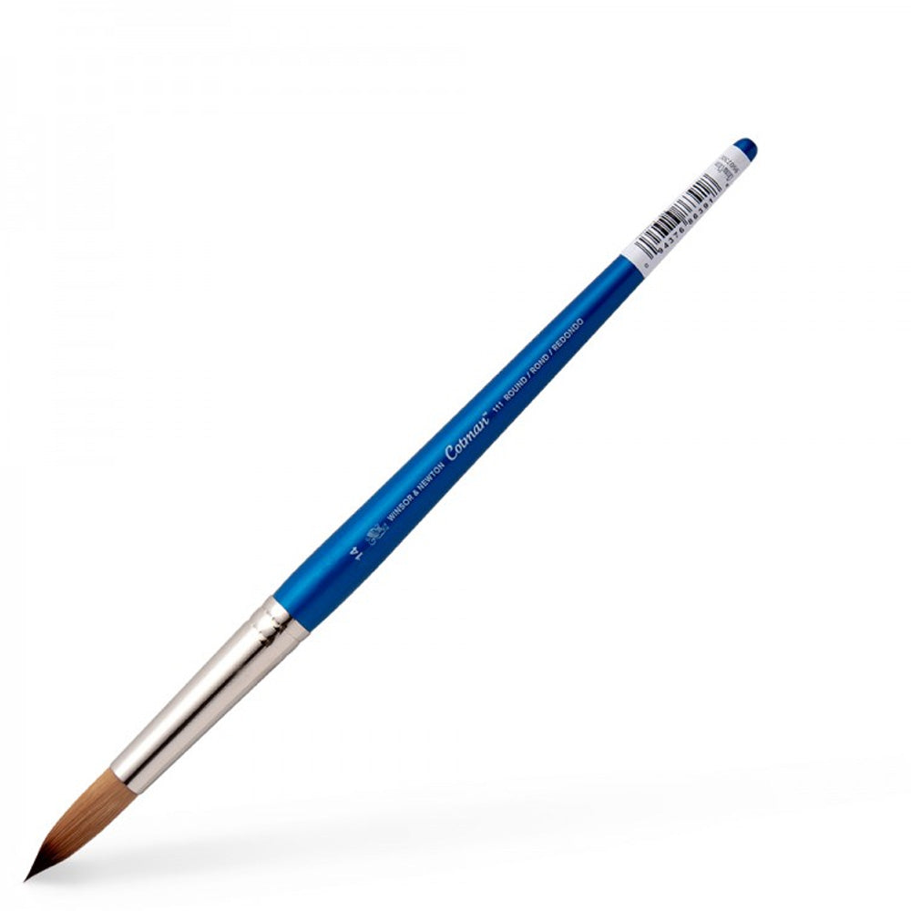 Winsor & Newton Cotman Seri 111 Kısa Saplı Sentetik Yuvarlak Fırça N:14