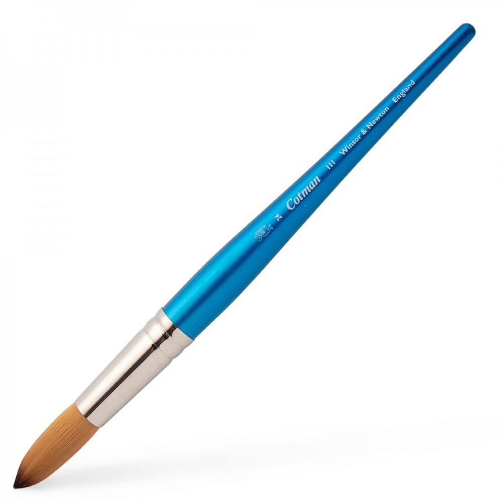 Winsor & Newton Cotman Seri 111 Kısa Saplı Sentetik Yuvarlak Fırça N:24