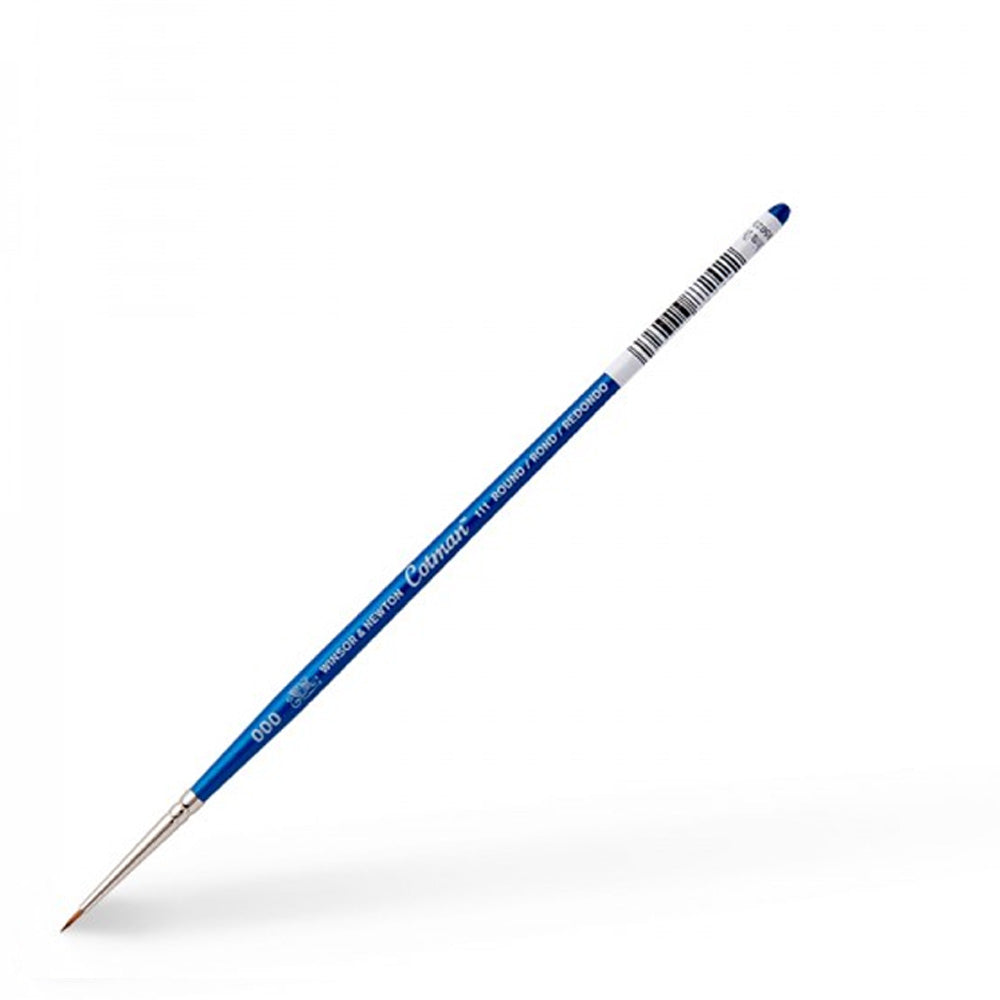 Winsor & Newton Cotman Seri 111 Kısa Saplı Sentetik Yuvarlak Fırça N:000