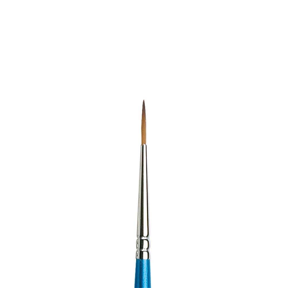 Winsor & Newton Cotman Seri 222 Kısa Saplı Sentetik Tasarım/Detay Fırçası N:0