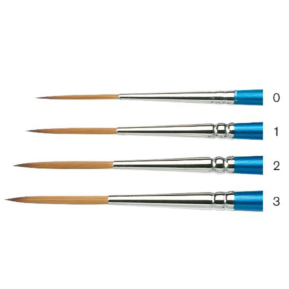 Winsor & Newton Cotman Seri 333 Kısa Saplı Sentetik Çizgi/Yazı Fırçası N:3