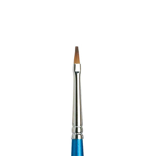 Winsor & Newton Cotman Seri 555 Uzun Saplı Sentetik Kısa Yassı Fırça N:3