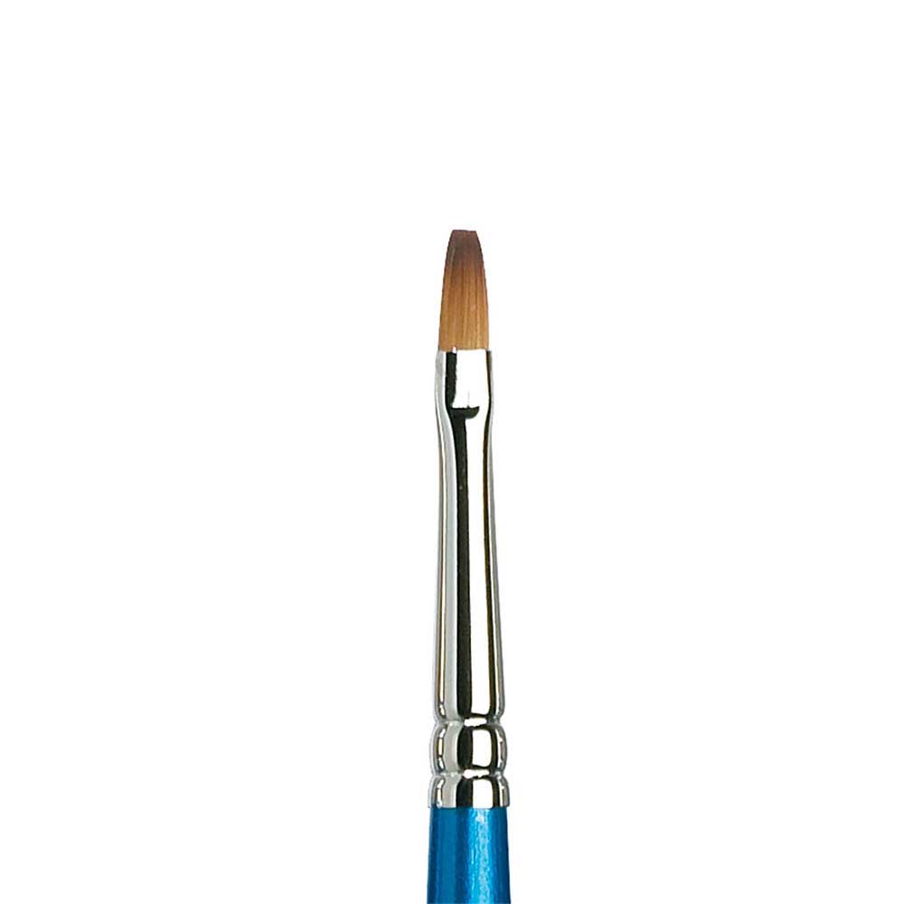 Winsor & Newton Cotman Seri 555 Uzun Saplı Sentetik Kısa Yassı Fırça N:5