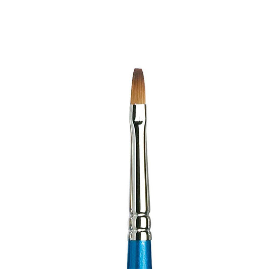 Winsor & Newton Cotman Seri 555 Uzun Saplı Sentetik Kısa Yassı Fırça N:5